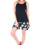 Γυναικεία Πυτζάμα Με Λουλούδια Claire Katrania