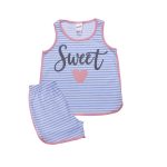 Αμάνικη Βρεφική Πυτζάμα Sweet Minerva