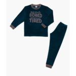 Παιδική Πυτζάμα για Αγόρι Never Bored Βελούδινη Minerva