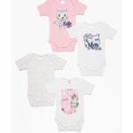 Mini Boss Κοντομάνικο Βρεφικό Φορμάκι 4τμχ