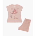 Αμάνικη Βρεφική Πυτζάμα Vichy με Ζαπονέ Μανίκι Minerva