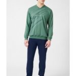 Ανδρική Πυτζάμα με V λαιμόκοψη Under Construction Μinerva