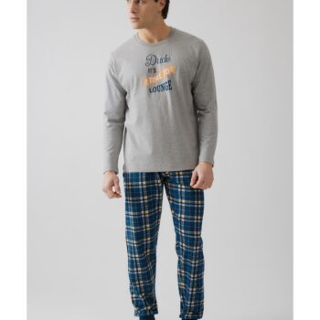 Ανδρική Πυτζάμα Dude Printed Μinerva