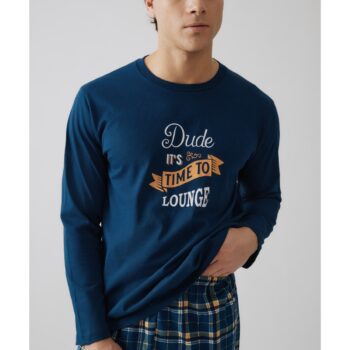 Ανδρική Πυτζάμα Dude Printed Μinerva