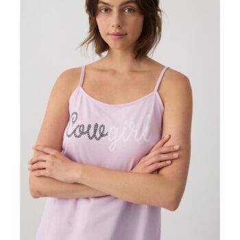 Γυναικεία Πυτζάμα Rodeo Girl Αμάνικη Μπριτέλα Minerva