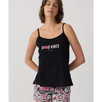 Γυναικεία Πυτζάμα Fruits Αμάνικη Μπριτέλα Minerva