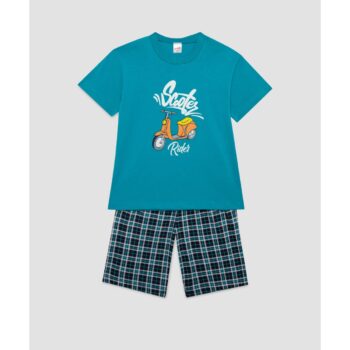 Παιδική Πυτζάμα Κοντομάνικη Scooter Minerva